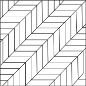 Motifs de pose de parquet contrecollé : Point de Hongrie - Zolpan