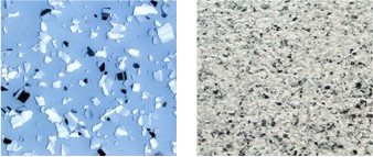 Finition paillettes étanchéité liquide