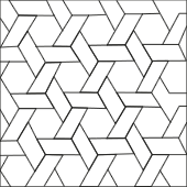 Motifs de pose de parquet contrecollé : Entrelacs - Zolpan
