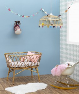 Chambre bébé bleu